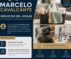 Limpieza y pequeños arreglos del hogar | Responsable y organizado