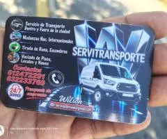 Servio de transporte.. mudanzas